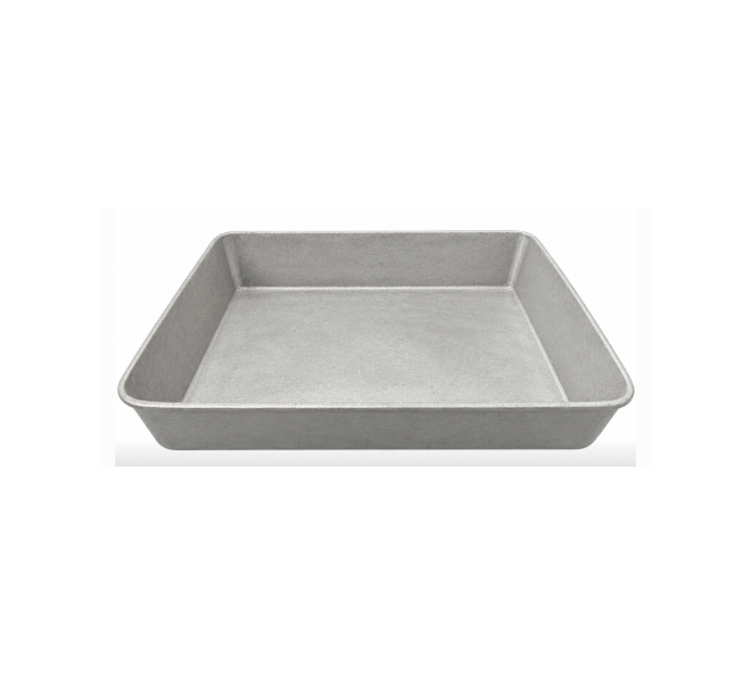 ASSADEIRA ALUMINIO FUNDIDO FOSCO 50X40X10 CM