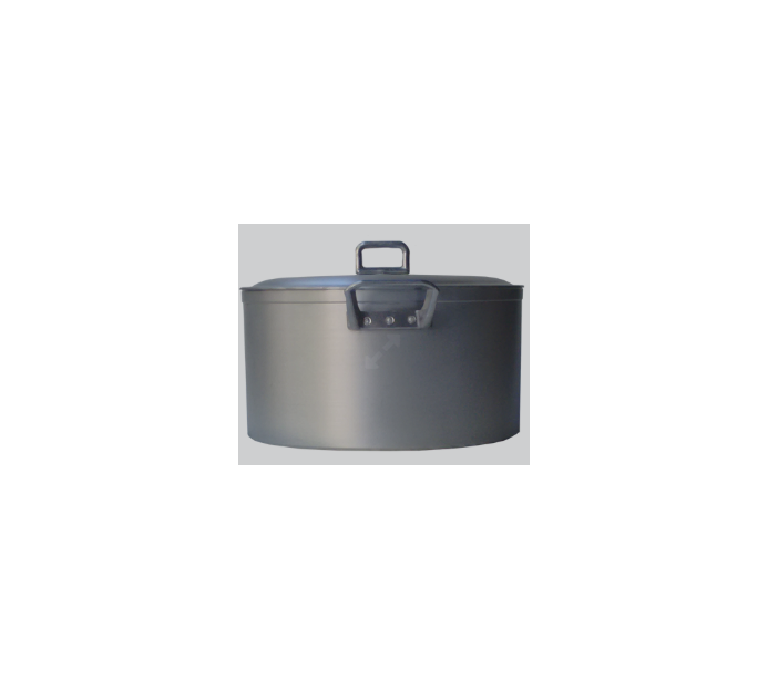 TACHO ALUMINIO FUNDIDO FOSCO 46 CM 40 L