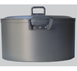 TACHO ALUMINIO FUNDIDO FOSCO 42 CM 30 L
