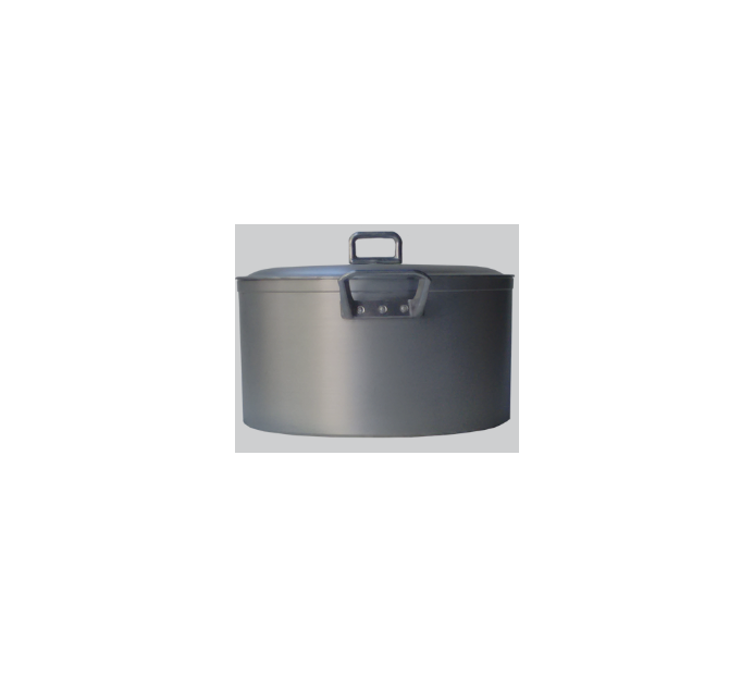 TACHO ALUMINIO FUNDIDO FOSCO 42 CM 30 L