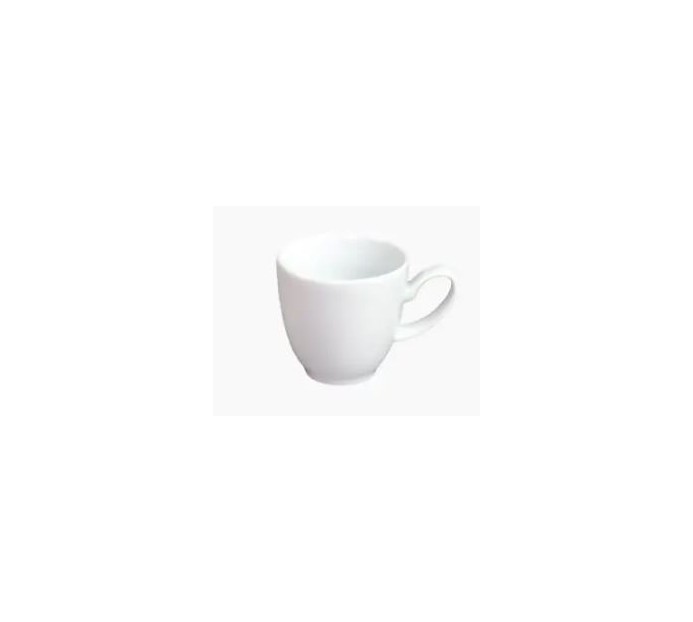 CHAVENA PORCELANA BRANCA 75 ML P/CAFÉ