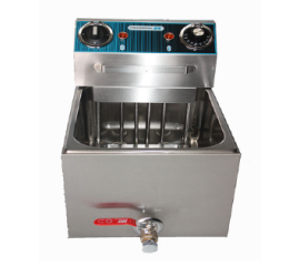 FRITADEIRA ELÉCTRICA INOX 10 L TRIFASICA C/ TORNEIRA