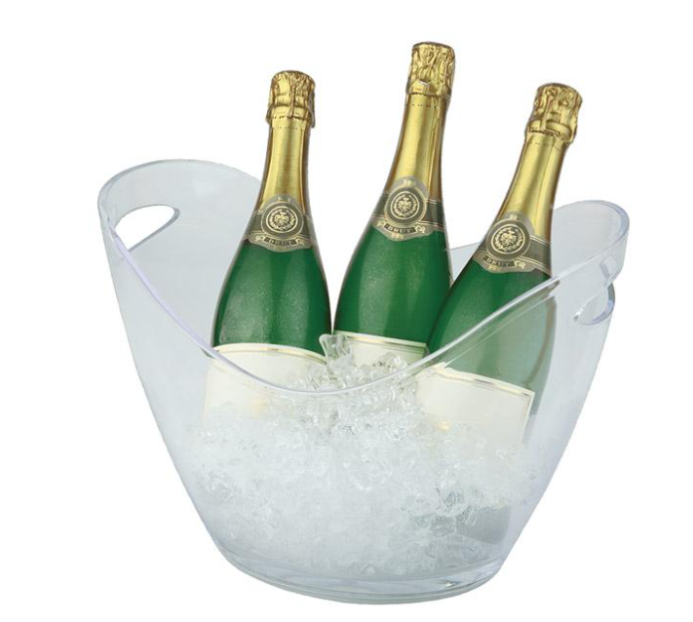 FRAPE ACRILICO C/ ASAS 36X27X25.5 CM 6 L