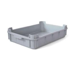 TABULEIRO PLASTICO CINZA EMP 68X45X15 CM