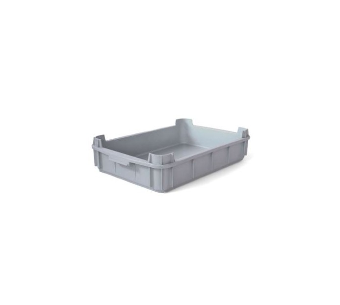 TABULEIRO PLASTICO CINZA EMP 68X45X15 CM