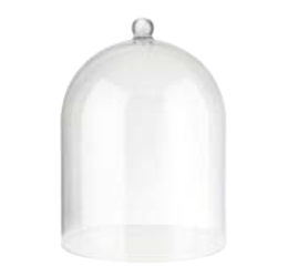CLOCHE POLICARBONATO REDONDA 30 CM ALT. 40 CM