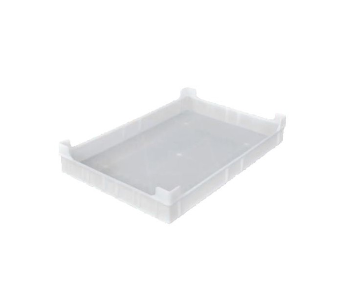 TABULEIRO PLASTICO BRANCO 60X40X9,2 CM