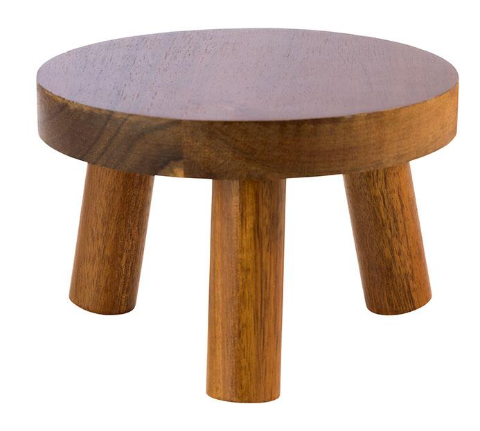 EXPOSITOR MADEIRA P/ BUFFET 25 CM ALT. 15 CM